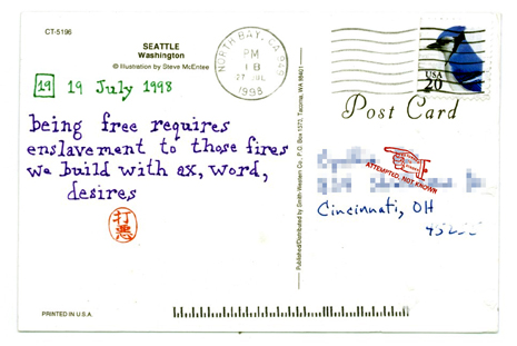 Postcard by Dirk